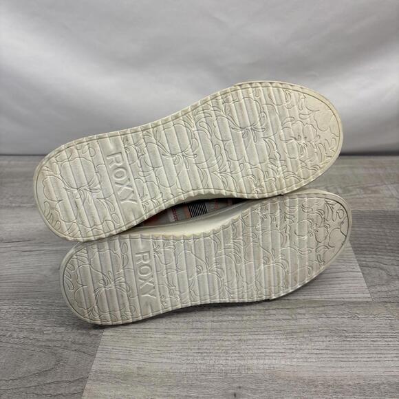 Roxy  Surf  Cannon  Women’s Nautical Stripe Sneakers, Sz 8 - Picture 6 of 15
